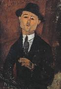 Amedeo Modigliani Portrait of paul Guillaume (mk39) china oil painting reproduction